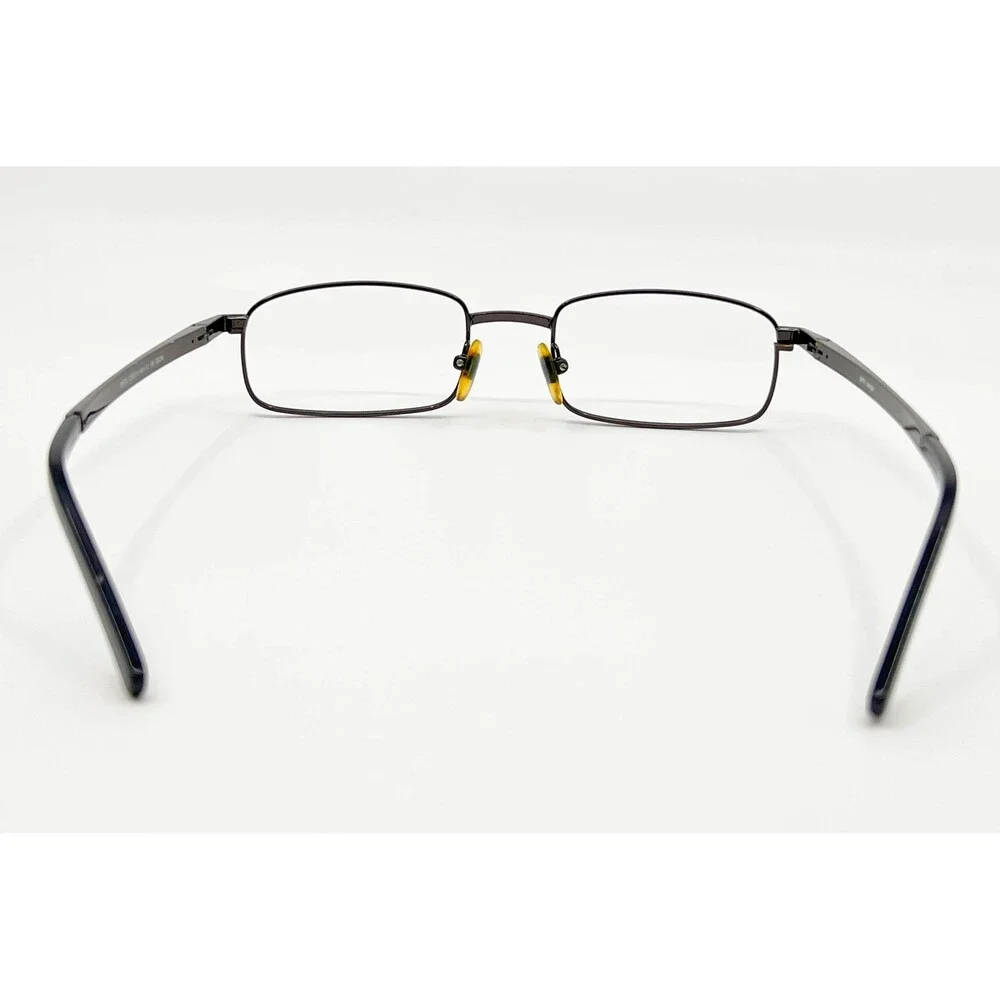 OPTI Design Diego Eyeglasses Mens Gunmetal Metal Rectangular D9501H 49-19-138
